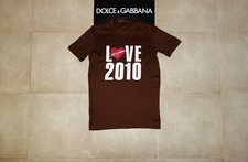 T-shirt Dolce&Gabbana Black Label Runway LOVE 2010 52 IT (L) Made in Italy, RARA