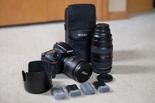 Nikon d810 con 2 obiettivi +