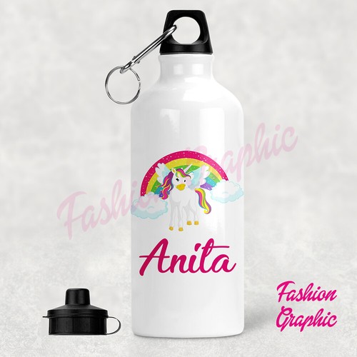 Borraccia unicorno bambina - borraccia,