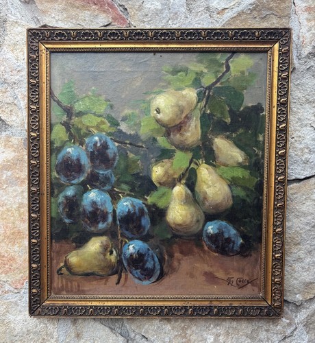 Quadro antico natura morta - antico, morta-