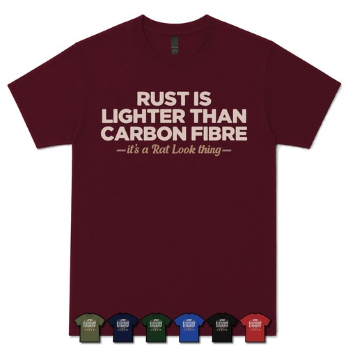 Rust light than carbon - rust, is
