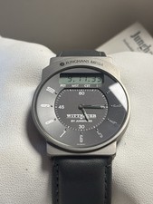 OROLOGIO ATOMICO RADIOCOMANDO JUNGHANS WITTNAUER #842/1000 CASSA ZAFFIRO/TITANIO