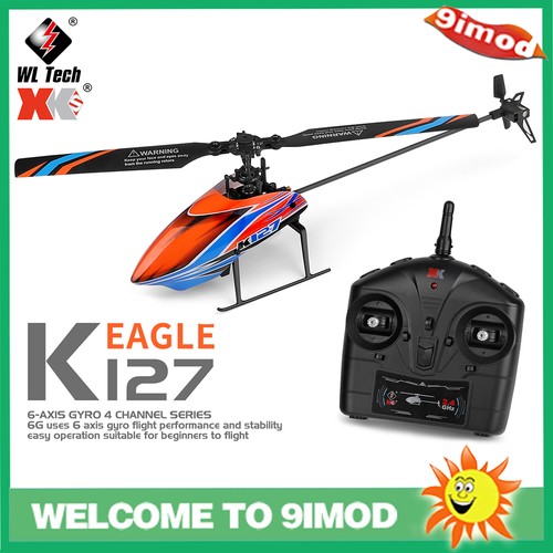 Wltoys k127 4ch 6 aixs - k127, 2.4g