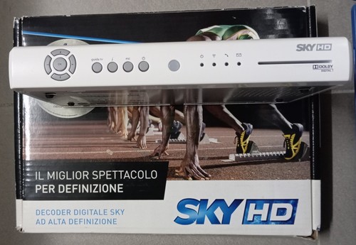 Decoder sky bianco completo - decoder,
