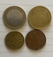 Euro spagnolo 1999 50c, 1€