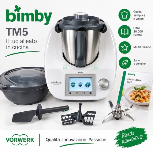 Bimby tm5 vorwerk completo - tm5, di