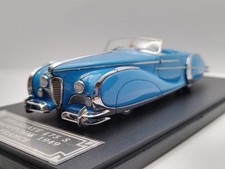 Modello SR 1/43 Delahaye 175 S Saoutchik 1949 blu. Limitatissimo. Rarissimo