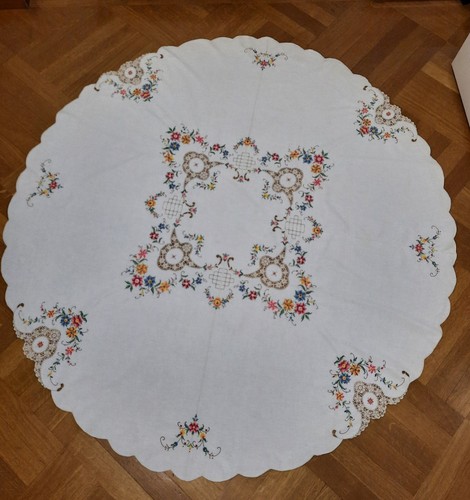 Tovaglia rotonda vintage - tovaglia,
