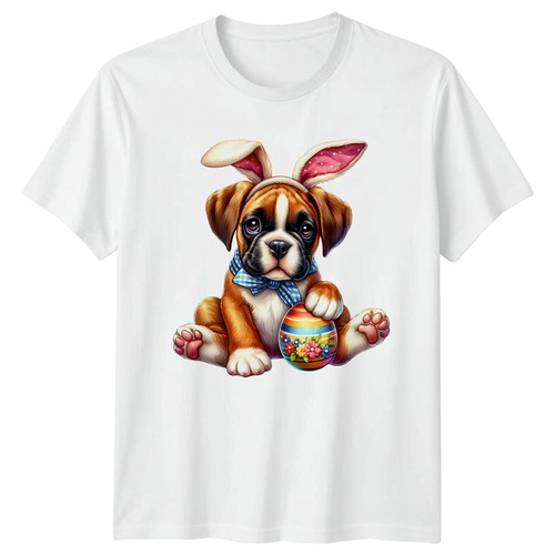 Carino boxer cucciolo che