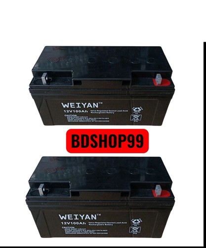 Kit batteria 100ah 12v - kit, 2