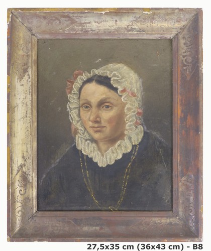 Quadro ritratto femminile - quadro,
