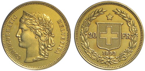 Svizzera marengo 20 - svizzera,