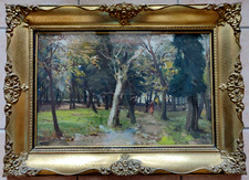 Quadro dipinto a olio firmato