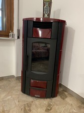 TERMO STUFA PELLET MARTA IDRO DAL ZOTTO BORDEAUX KW 20 MM 690X630X118