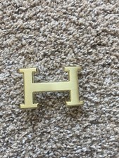 Hermes Fibbia Oro Spazzolato
