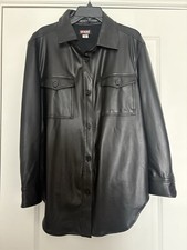 Giacca camicia ecopelle Guess