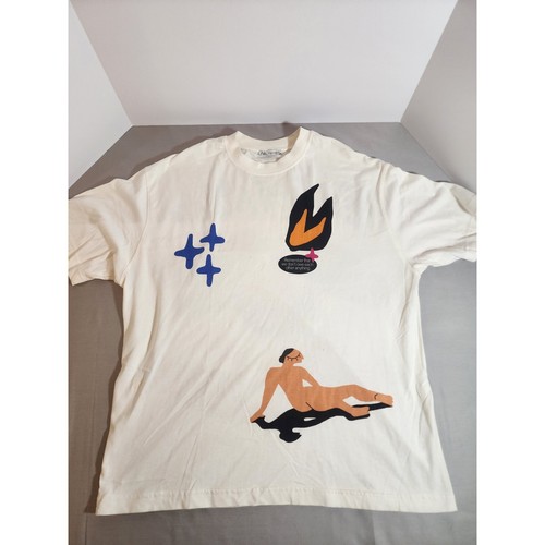 Shirt zara uomo grafica - t-shirt,