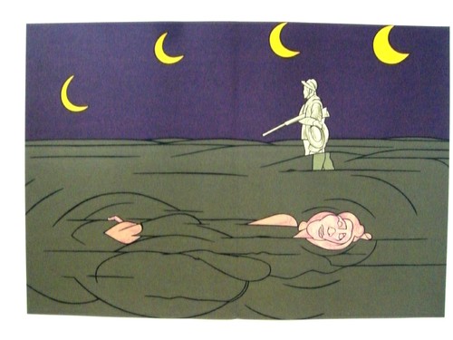 Valerio adami litografia - valerio,
