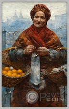 EBREA CON ARANCE Aleksander Gierymski moneta argento 500 franchi Camerun 2025