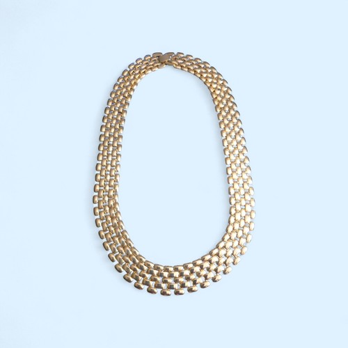 Collana vintage tono oro - , anni