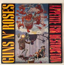 Guns N’ Roses - Appetite For Destruction / Lp Vinyl 1987 1st 'UNCENSORED' Press