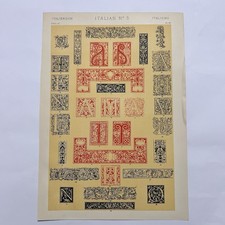 Stampa 1910 Italian N°5
