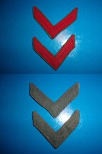 GUARDIA FINANZA Coppia gradi omerali FINANZIERE SCELTO panno anni 60 GDF