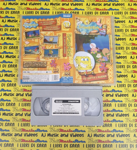Vhs film spongebob sotto - spongebob, te'sotto