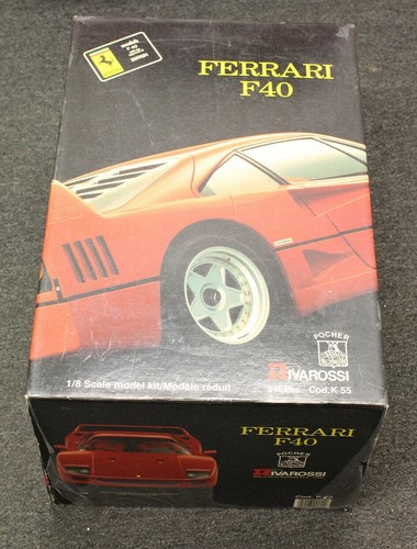 Pocher ferrari f40 - ferrari, 1/8