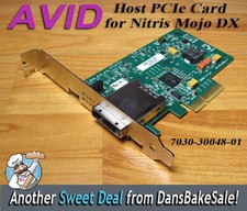 Scheda host Avid Nitris Dx 7030-30048-01 - Scheda interfaccia PCIe attiva Gen 2