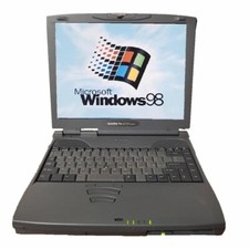 Notebook PC Portatile con Floppy Windows 98 Porta Seriale RS232 Parallela 21067