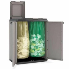 ARMADIO PLASTICA PVC SPLIT BASIC RACCOLTA DIFFERENZIATA INDIFFERENZIATA (34461)