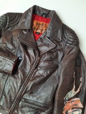 Belstaff Black Prince Limited Edition women leather brown biker chiodo jacket