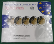 2 Euro BRD Gedenkmünzset