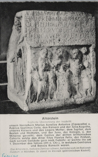 Castello romano abusina - romano,