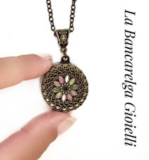 Bussola ciondolo gioiello con