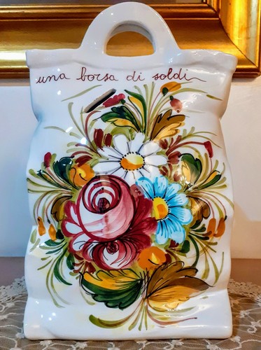 Porcellana borsa castelli - borsa, "castelli"