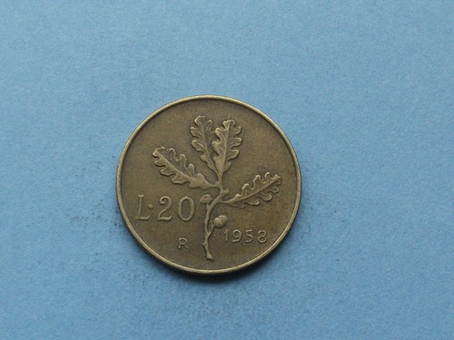 Italia lire 1958 - 20,