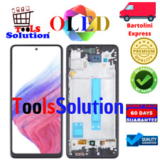 DISPLAY SAMSUNG GALAXY A52S 5G SM-A528B OLED LCD FULL SIZE CON FRAME BLACK