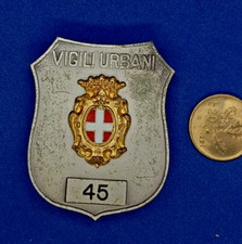 Vigili Urbani " Pavia "45 - Lorioli e Bronzetti Milano - mm.55 X 45
