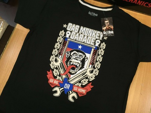 Shirt gas monkey - monkey, garage