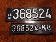  TARGA AUTO D’EPOCA COMPLETA