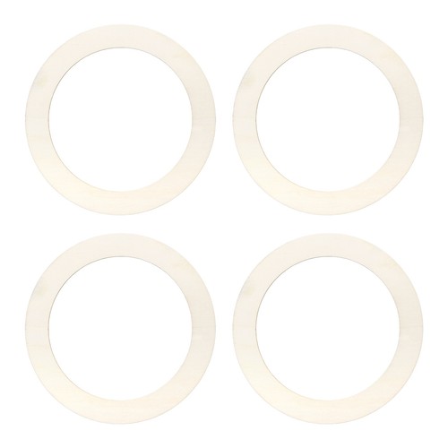 Inch unfinished wood rings - 5.5,