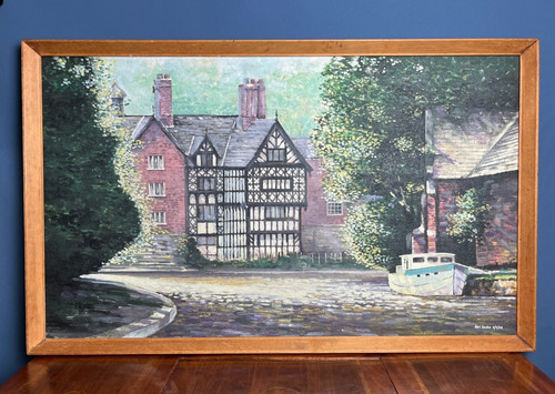Dipinto originale worsley - dipinto,