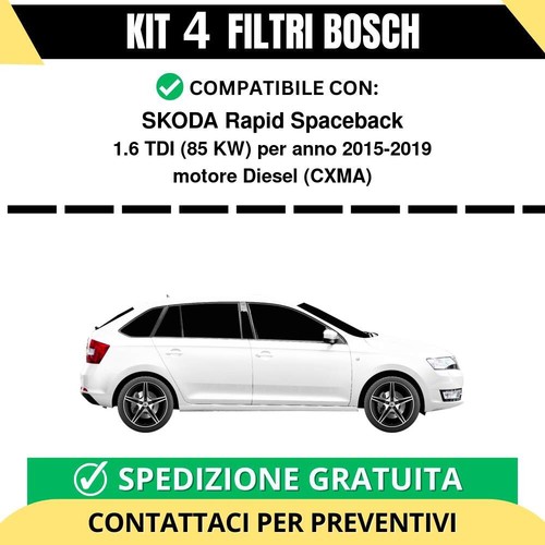 Kit filtri bosch skoda - kit,