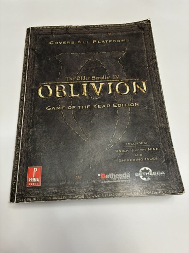 Elder scrolls oblivion - scrolls, iv