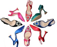 Scarpe Donna Decollete Raso