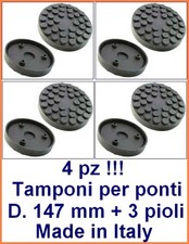  4 PEZZI TAMPONI d. 147 MM con