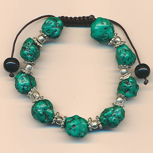 Turchese bracciale aufziehbar - turchese,