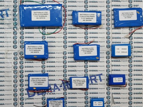 Batteria litio ricaricabile - a,